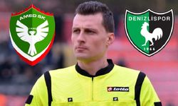 Amedspor - Denizlispor maçının hakemi belli oldu