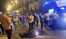 Diyarbakır’da kaza: Motosiklet sürücüsü ağır yaralandı