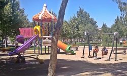 Diyarbakır’daki park tehlike oluşturuyor