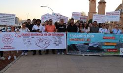 Diyarbakır'da sağlık yürüyüşü düzenlendi