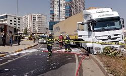 TIR sürücüsü, lastiklere ateş edilerek durduruldu