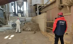 Çimento fabrikasında patlama