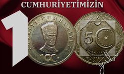 Cumhuriyet'in 100. yılına özel hatıra parası