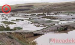 Diyarbakır'da köprü yıkıldı!