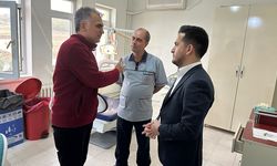 Diyarbakır’da sağlık çalışlarına ziyaret