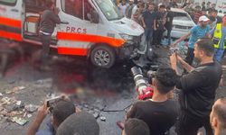 İsrail ambulans konvoyunu vurdu: Çok sayıda ölü var
