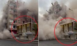 Diyarbakır’da 8 katlı bina yanındaki evin üzerine çöktü