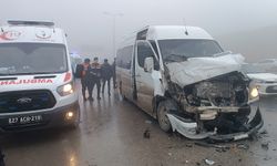 Gaziantep’te yolcu minibüsü kaza yaptı: Yaralılar var