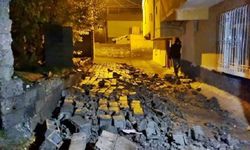 Diyarbakır’da bir kadının üstüne duvar düştü