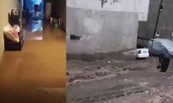 Diyarbakır’da yağmur: Cadde ve işyerlerini su bastı