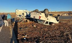 Mardin Midyat’ta trafik kazası yaşandı