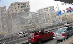 Diyarbakır’da yıkım sırasında bina çöktü!