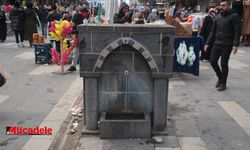 Diyarbakır’ın en kalabalık çarşısında çeşme sorunu
