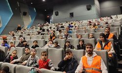 Diyarbakırlı çocuklar ilk defa sinemayla tanıştı
