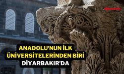 Anadolu'nun ilk üniversitelerinden biri Diyarbakır’da