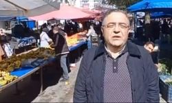 Diyarbakır vekili pazara indi, "vatandaş mutsuz" dedi