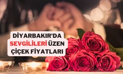 Diyarbakır'da sevgilileri üzen çiçek fiyatları