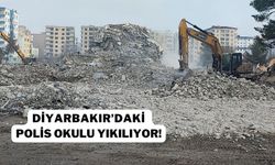 Diyarbakır'daki 50 yıllık Polis Okulu yıkılıyor