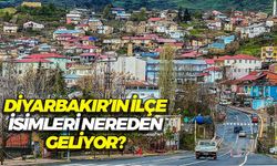 Diyarbakır'ın ilçe isimleri nereden geliyor?