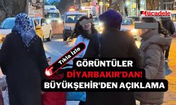Görüntüler Diyarbakır’dan! Büyükşehir'den açıklama
