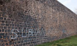 100 liralık sprey boyayla yüzlerce yıllık Diyarbakır Surları zarar görüyor
