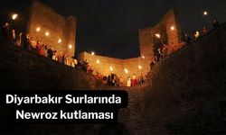 Diyarbakır Surlarında Newroz kutlaması