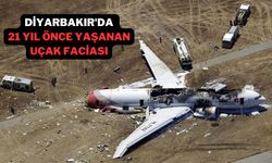 Diyarbakır'da 21 yıl önce yaşanan uçak faciası!