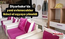 Diyarbakır'da yeni evlenecekler ikinci el eşyaya yöneldi