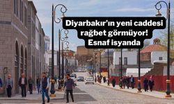 Diyarbakır’ın yeni caddesi rağbet görmüyor! Esnaf isyanda