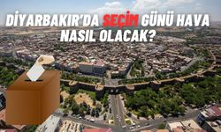 Seçim günü Diyarbakır’da hava nasıl olacak? Çöl tozları mı geliyor
