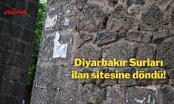 Diyarbakır Surları ilan sitesine döndü!