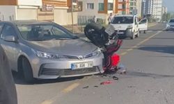 Diyarbakır’da motosiklet sürücüsü ağır yaralandı