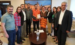 Diyarbakır’daki STK’lardan eş başkanlara ziyaret
