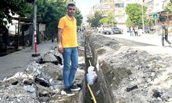Diyarbakır'da doğalgaz olmayan ilçede çalışmalar sürüyor