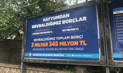 Diyarbakır’da kayyumun borçları billboardlarda
