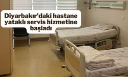 Diyarbakır'daki hastane yataklı servis hizmetine başladı
