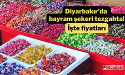 Diyarbakır’da bayram şekeri tezgahta! İşte fiyatları