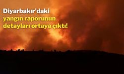 Diyarbakır’daki yangın raporunun detayları ortaya çıktı!