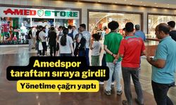 Amedspor taraftarı sıraya girdi! Yönetime çağrı yaptı