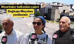 Diyarbakır halkından çağrı! Dağkapı Meydanı yenilensin