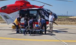 Diyarbakır'da ambulans helikopter bu kez Kulp için havalandı