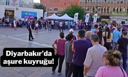 Diyarbakır’da aşure kuyruğu! Binlerce kişiye dağıtıldı