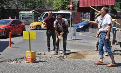 Diyarbakır'daki bozuk cadde sonunda yapıldı
