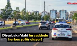 Diyarbakır’daki bu caddede herkes şoför oluyor!