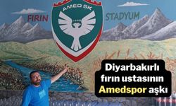 Diyarbakırlı fırın ustasının Amedspor aşkı