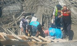 Urfa’da inşaatın tablası çöktü! İki işçi yaralandı