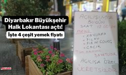 Diyarbakır Büyükşehir lokanta açtı! İşte 4 çeşit yemek fiyatı