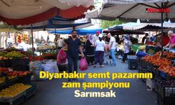 Diyarbakır’da semt pazarının zam şampiyonu: Sarımsak