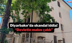 Diyarbakır’da skandal iddia! “Devletin malını çaldı”