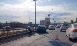 Diyarbakır'da zincirleme kaza, trafik kilitlendi